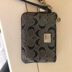 Coach wristlet
